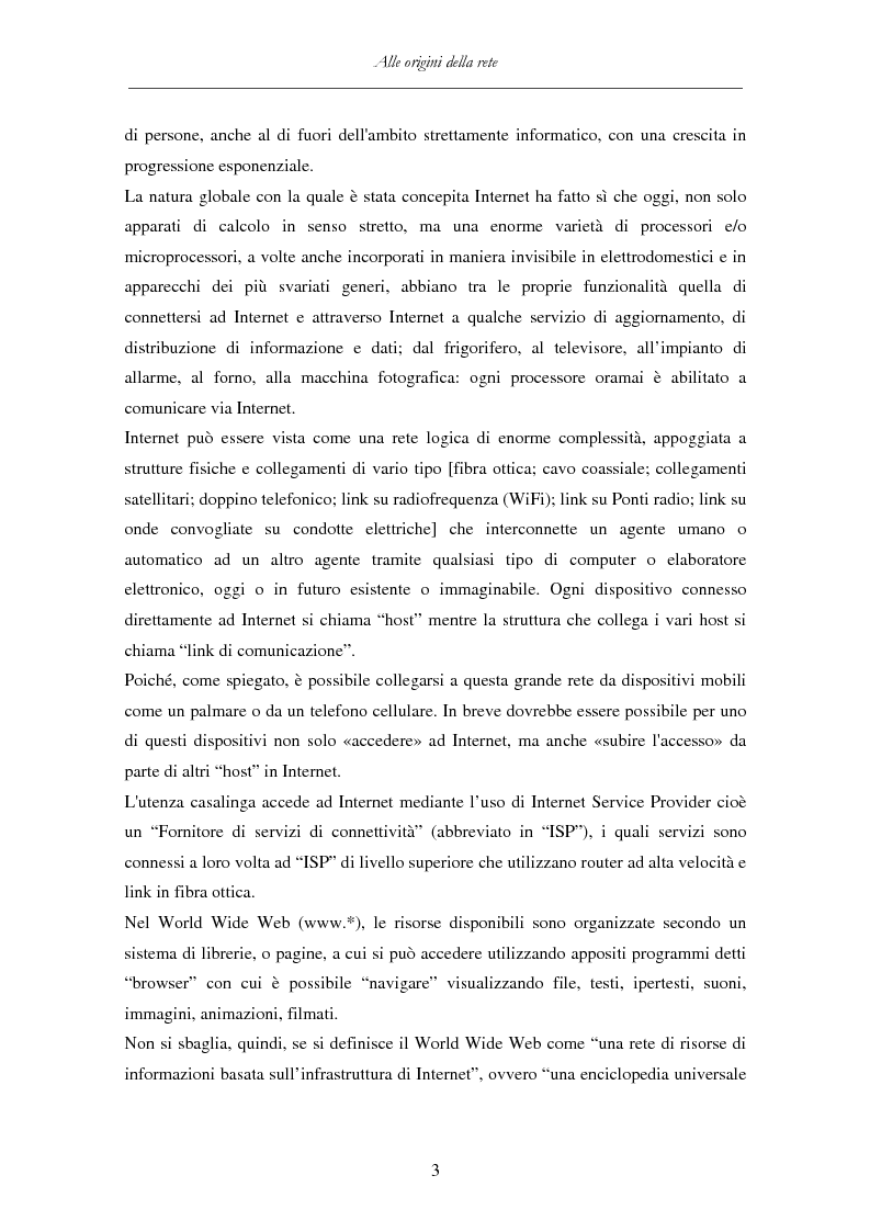 Anteprima della tesi: Detenzione di materiale pedopornografico (art. 600-quater C.P.) e Internet. Legislazione, casistica e questioni giurispudenziali., Pagina 3