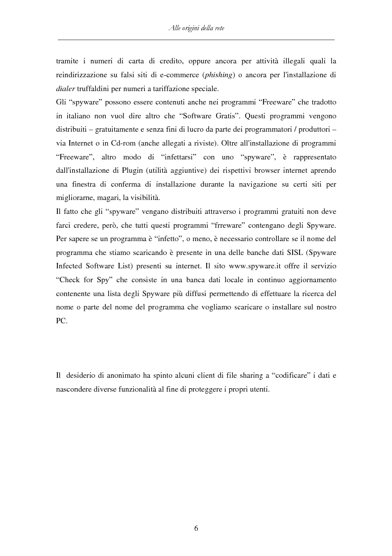 Anteprima della tesi: Detenzione di materiale pedopornografico (art. 600-quater C.P.) e Internet. Legislazione, casistica e questioni giurispudenziali., Pagina 6