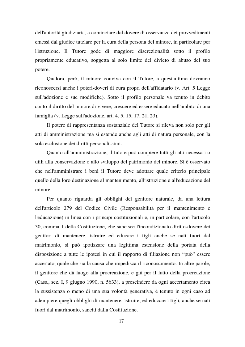 Anteprima della tesi: La maternità in adolescenza: fattori di rischio e di protezione e modelli di intervento, Pagina 12