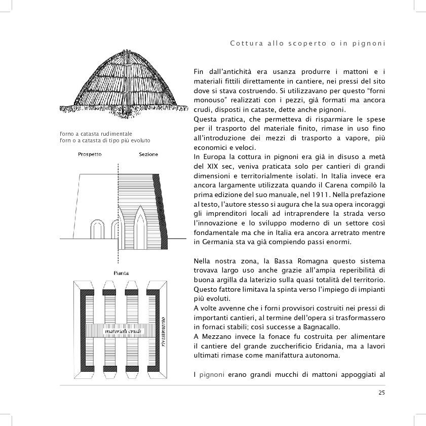 Anteprima della tesi: Valorizzazione dell'area dell'ex fornace Lolli di Fusignano (RA): ipotesi di restauro e allestimento dei reperti industriali e di progetto di un nuovo polo di formazione professionale, Pagina 12