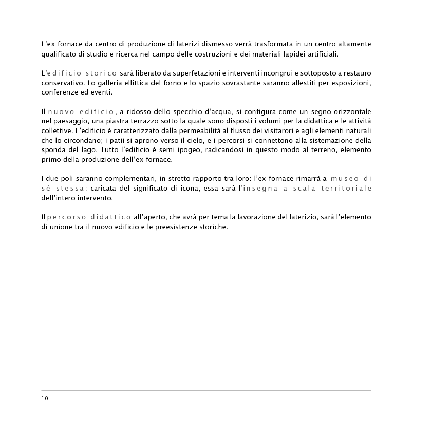 Anteprima della tesi: Valorizzazione dell'area dell'ex fornace Lolli di Fusignano (RA): ipotesi di restauro e allestimento dei reperti industriali e di progetto di un nuovo polo di formazione professionale, Pagina 2
