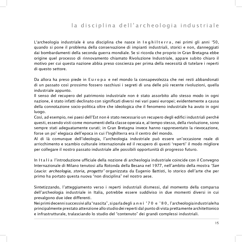 Anteprima della tesi: Valorizzazione dell'area dell'ex fornace Lolli di Fusignano (RA): ipotesi di restauro e allestimento dei reperti industriali e di progetto di un nuovo polo di formazione professionale, Pagina 3