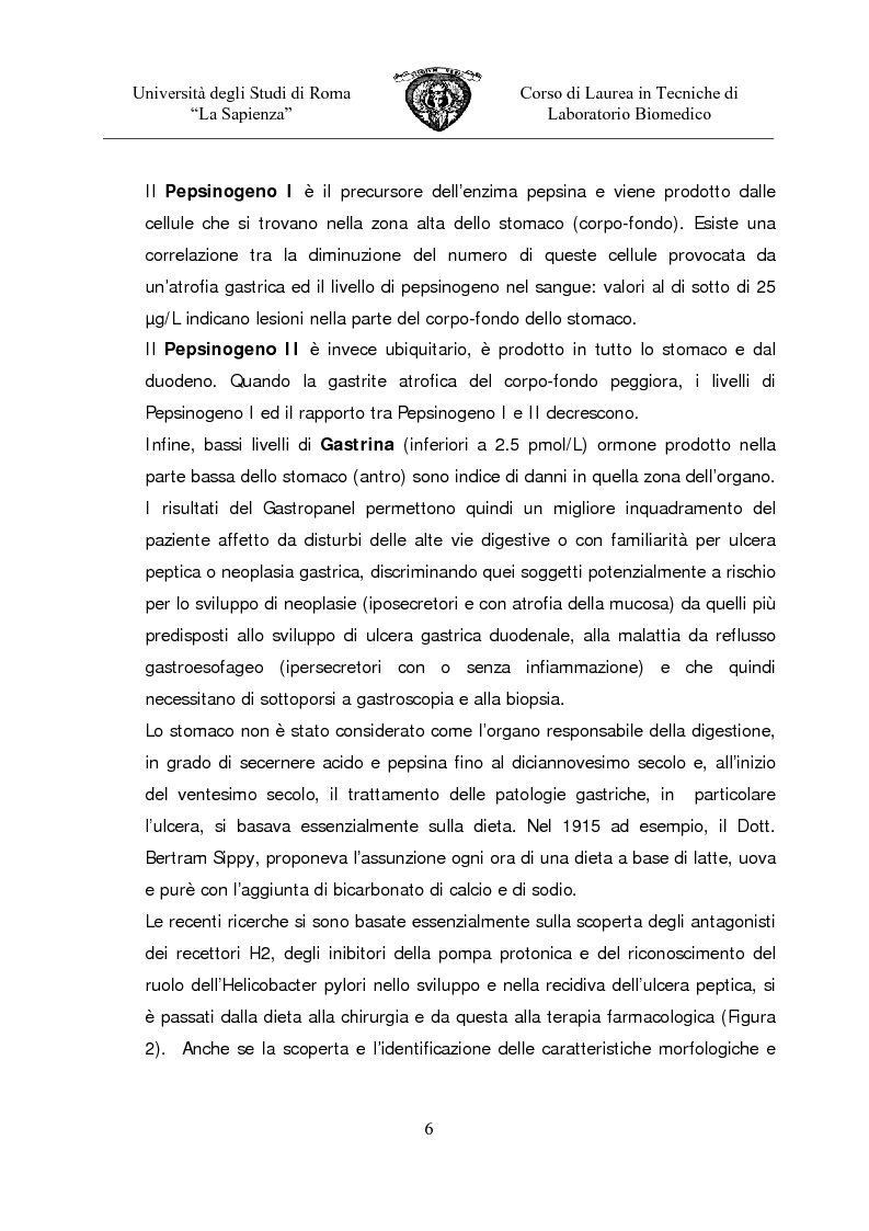 Anteprima della tesi: Gastropanel: un monitoraggio non invasivo della funzionalità della mucosa gastrica, Pagina 4