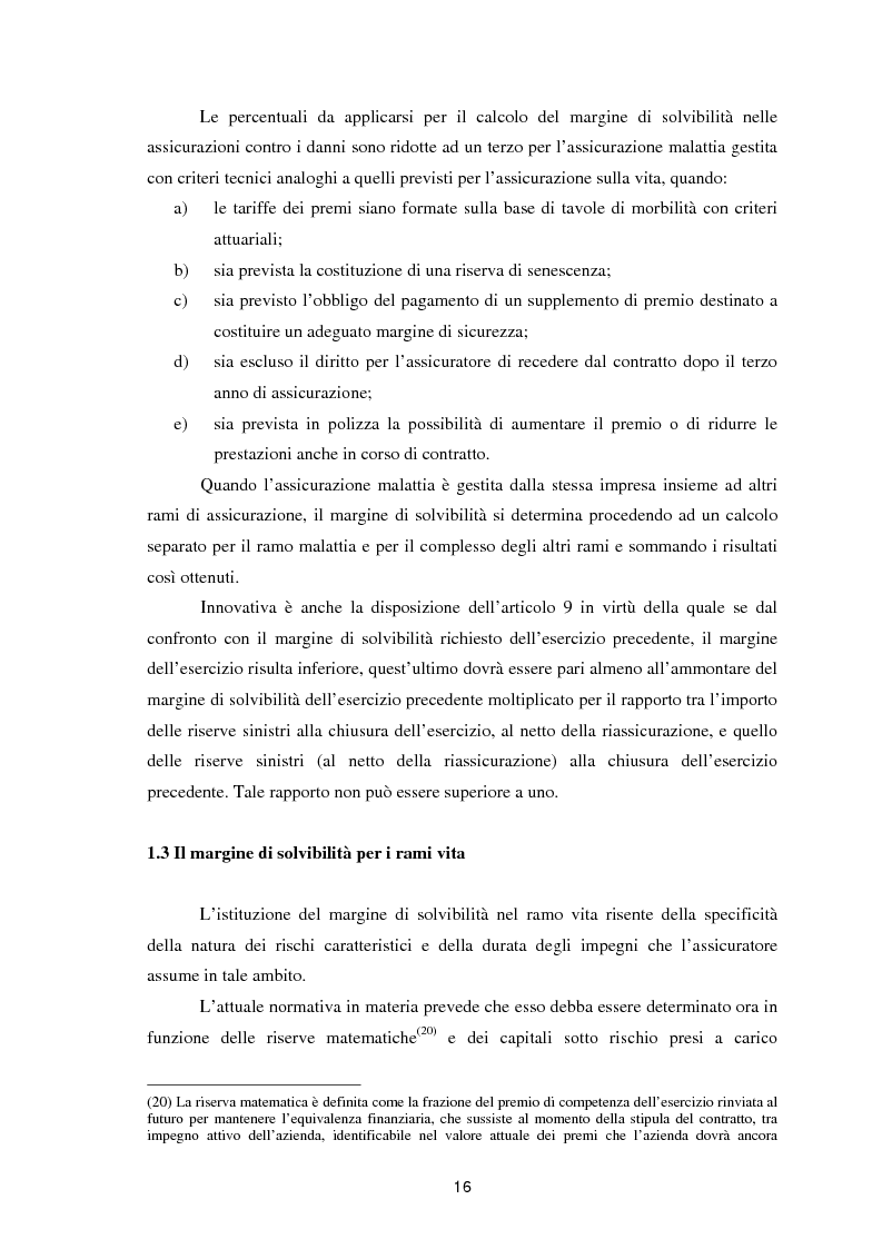 Anteprima della tesi: Enterprise Risk Management in campo assicurativo alla luce di Solvency II, Pagina 13