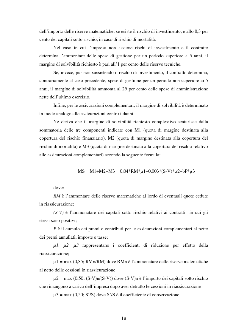 Anteprima della tesi: Enterprise Risk Management in campo assicurativo alla luce di Solvency II, Pagina 15