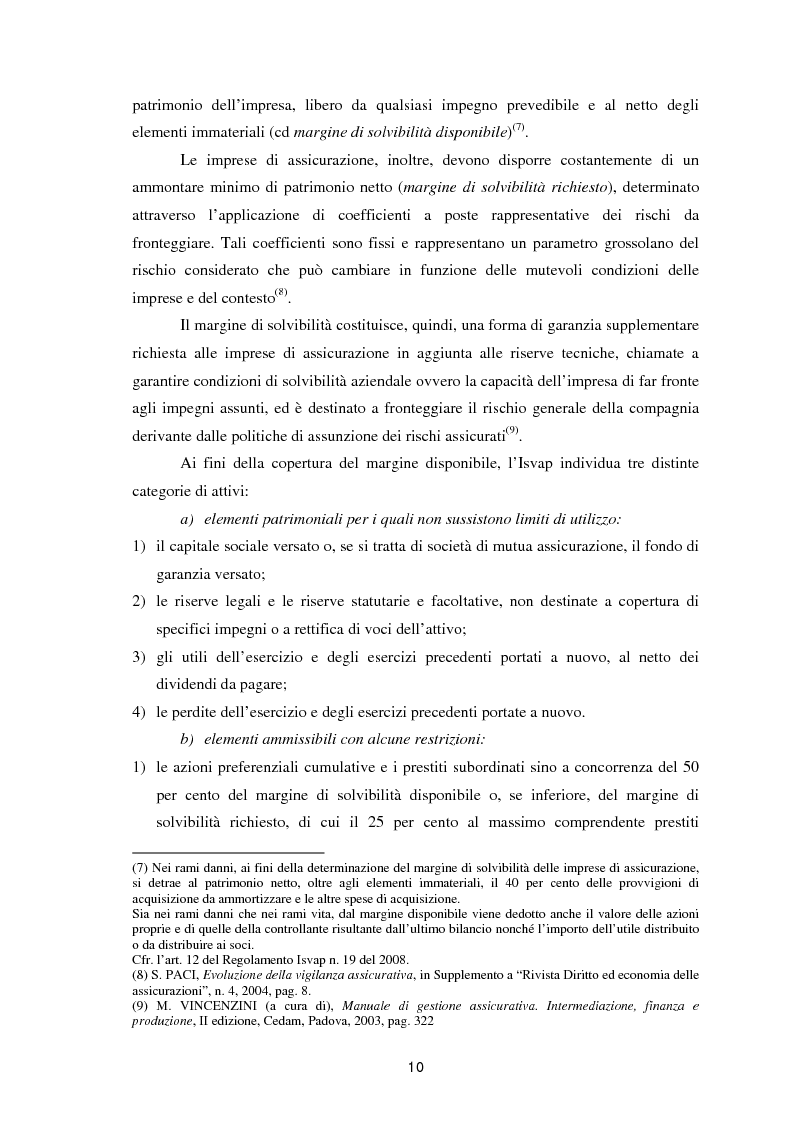 Anteprima della tesi: Enterprise Risk Management in campo assicurativo alla luce di Solvency II, Pagina 7