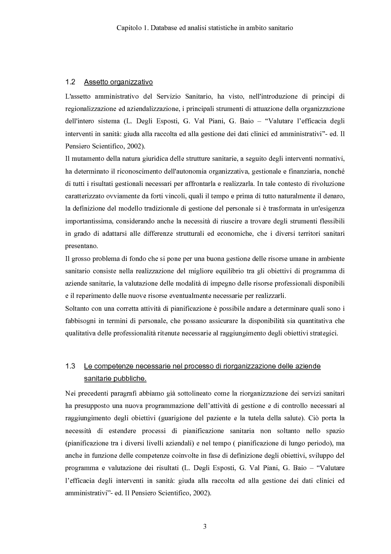 Anteprima della tesi: Progettazione e realizzazione di database di tipo medico a supporto del miglioramento nella diagnosi di una patologia, Pagina 6