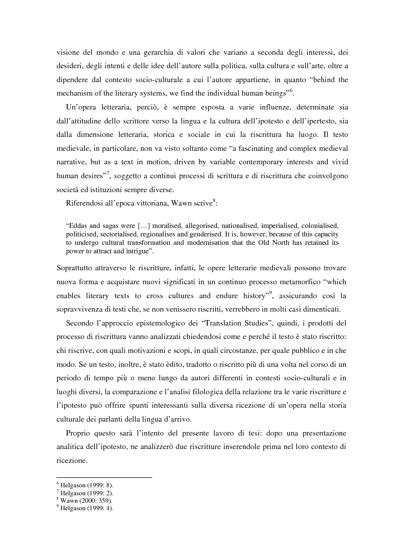 Anteprima della tesi: La ricezione e la rielaborazione delle saghe islandesi tra XIX e XX secolo in Inghilterra e negli Stati Uniti: il caso della Grettis saga, Pagina 2