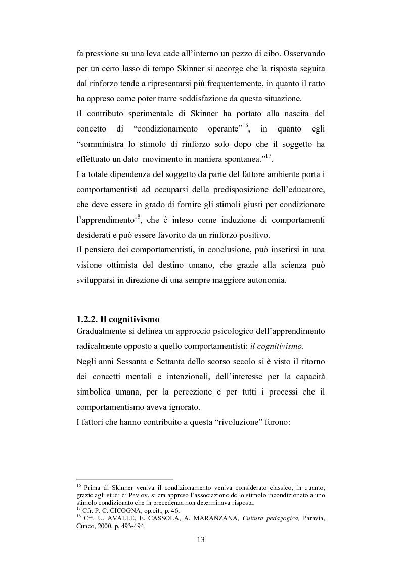 Anteprima della tesi: Nuove tecnologie e immagine: educare nell'era digitale tra You Tube e Second Life, Pagina 11