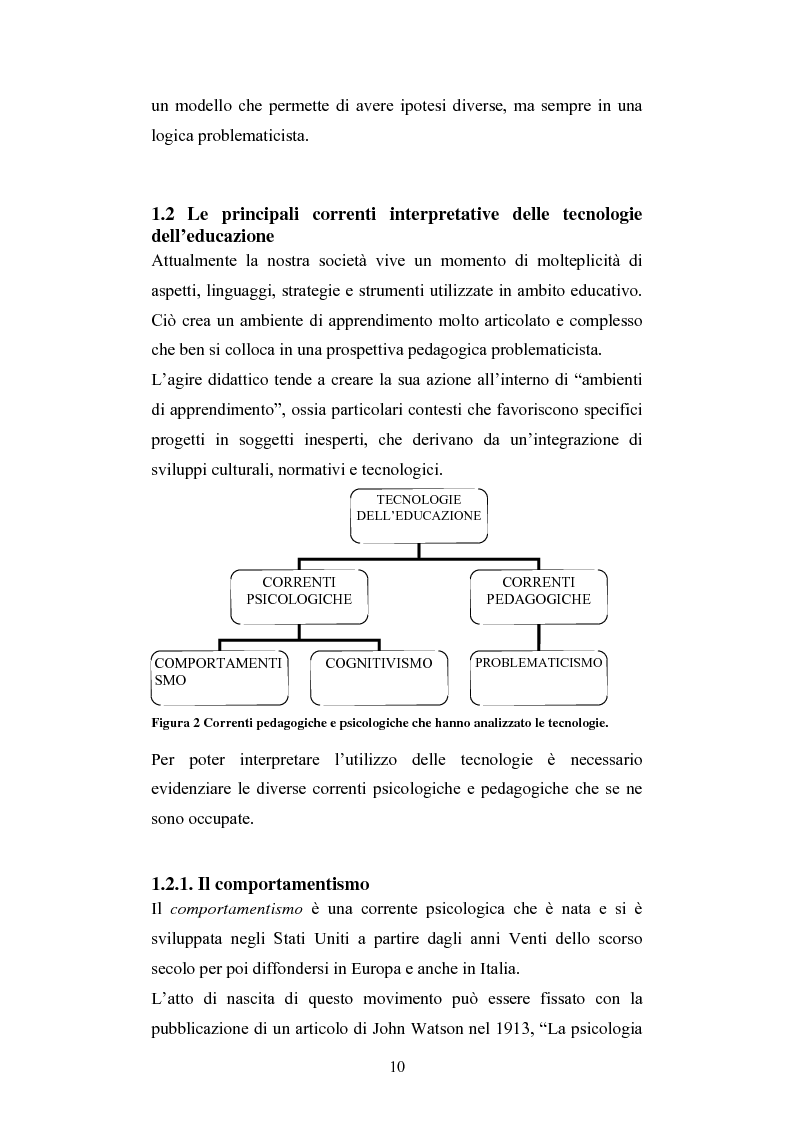 Anteprima della tesi: Nuove tecnologie e immagine: educare nell'era digitale tra You Tube e Second Life, Pagina 8
