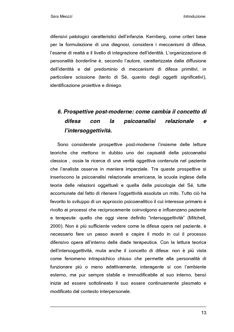 Anteprima della tesi: Meccanismi di difesa e strategie di coping, Pagina 10