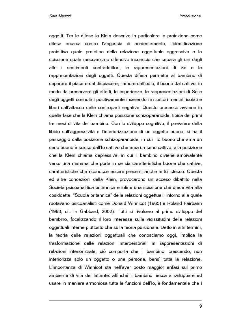 Anteprima della tesi: Meccanismi di difesa e strategie di coping, Pagina 6