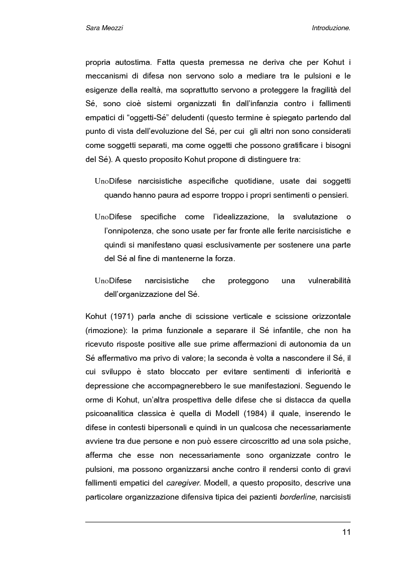 Anteprima della tesi: Meccanismi di difesa e strategie di coping, Pagina 8