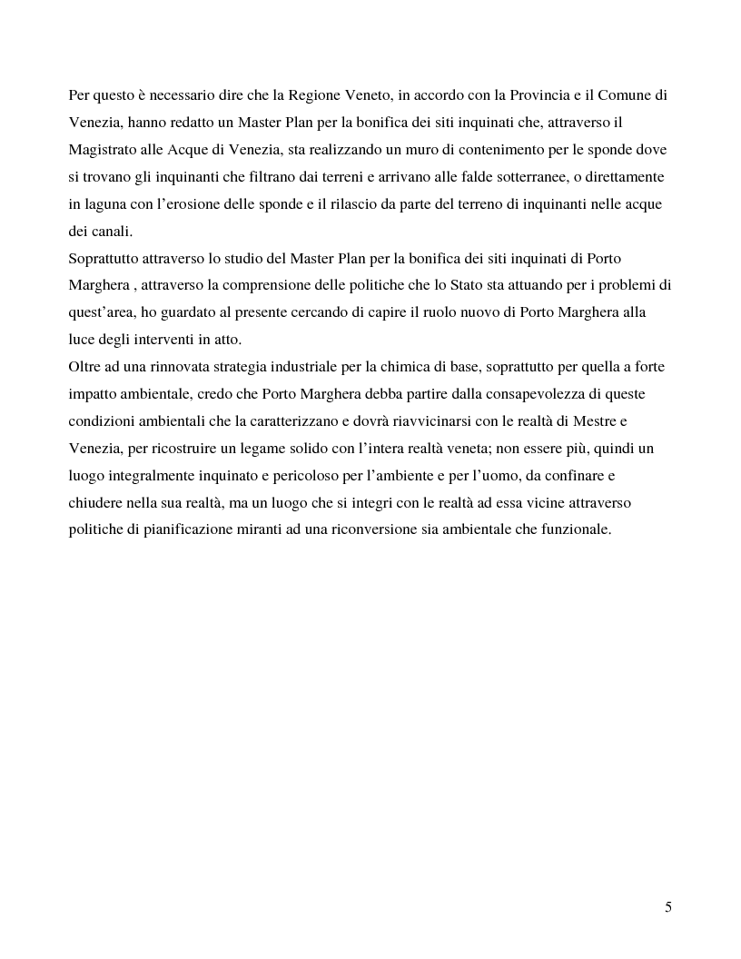 Anteprima della tesi: La città e il rischio ambientale; implicazioni progettuali per un frammento di laguna veneta, Pagina 2
