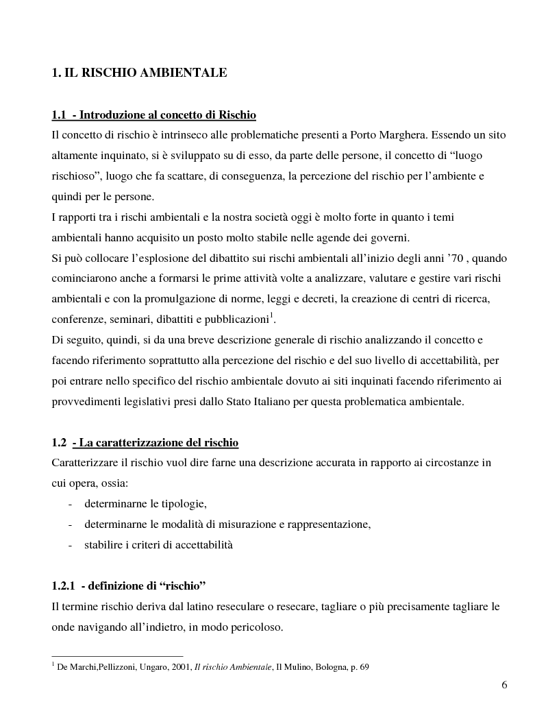 Anteprima della tesi: La città e il rischio ambientale; implicazioni progettuali per un frammento di laguna veneta, Pagina 3