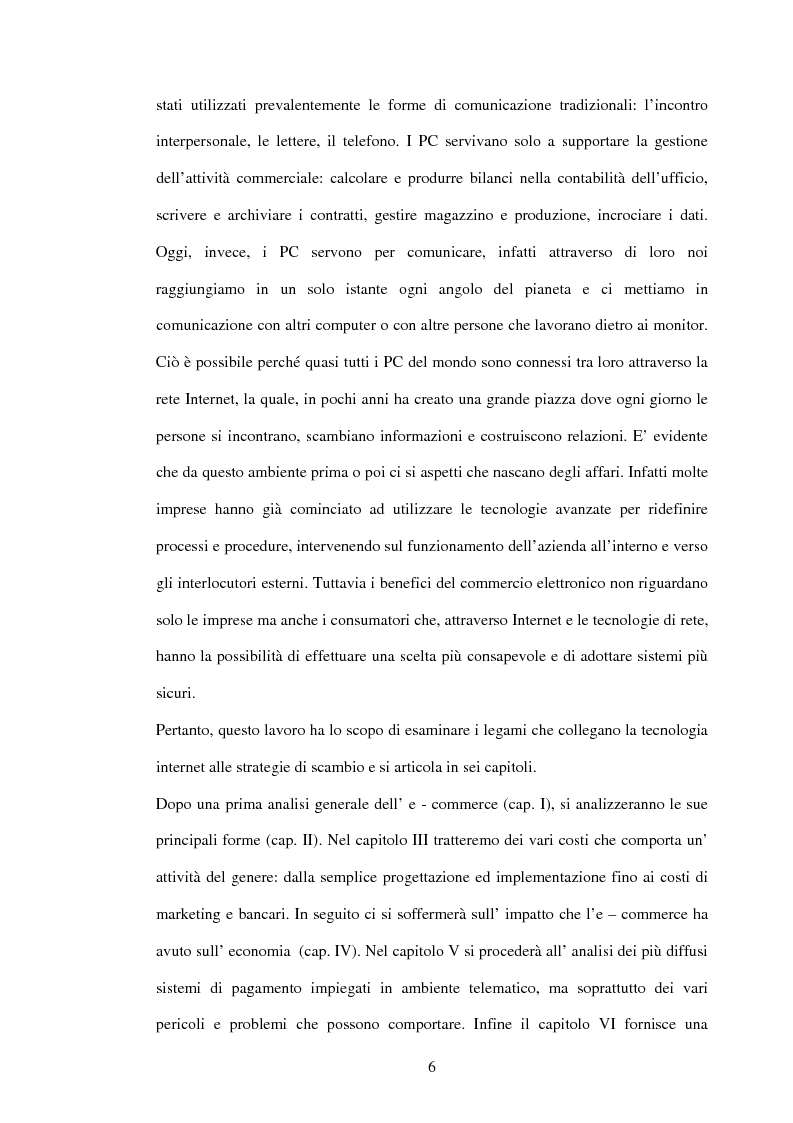 Anteprima della tesi: L'economia dell'e-commerce, Pagina 2