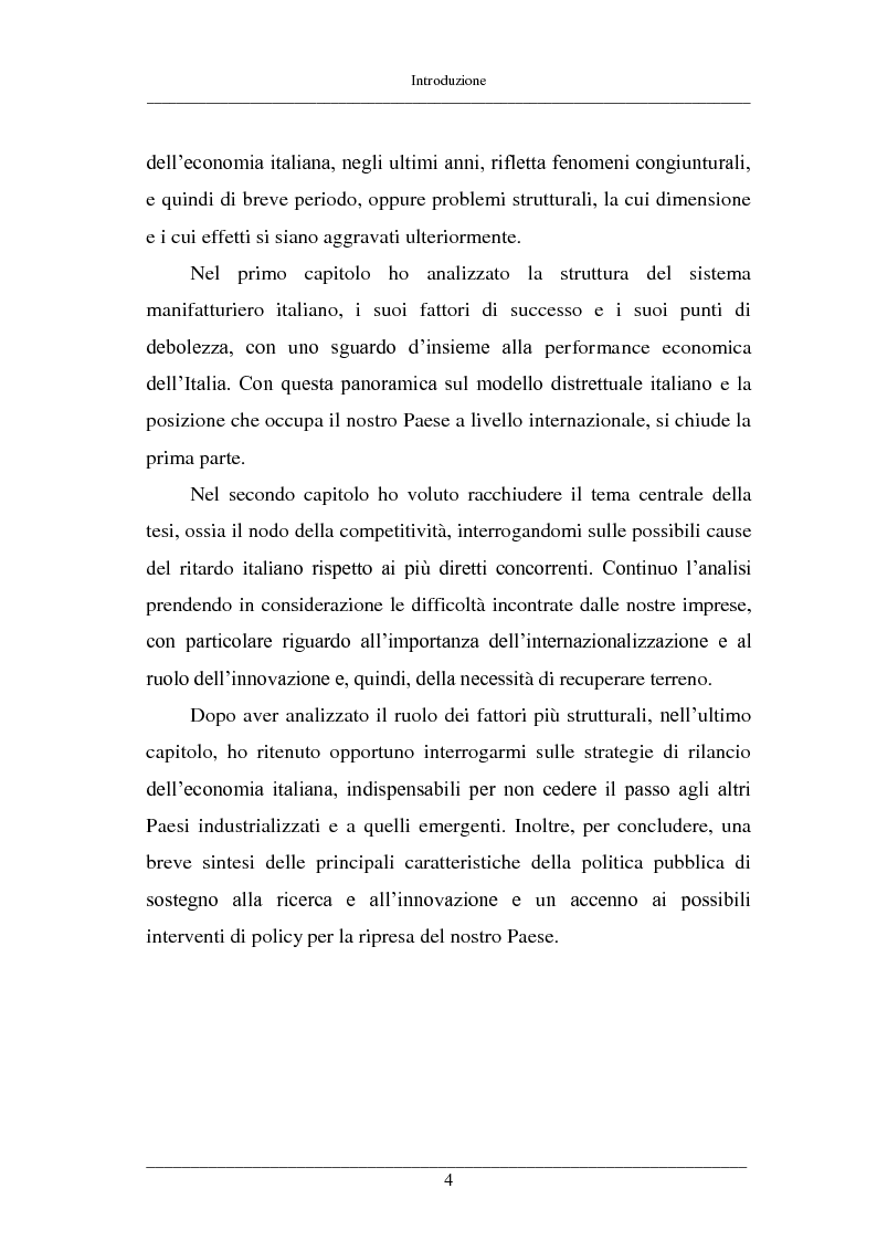Anteprima della tesi: La competitività delle PMI italiane, Pagina 3