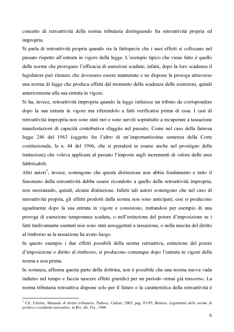 Anteprima della tesi: Il redditometro: questioni inerenti all'applicazione retroattiva, Pagina 4