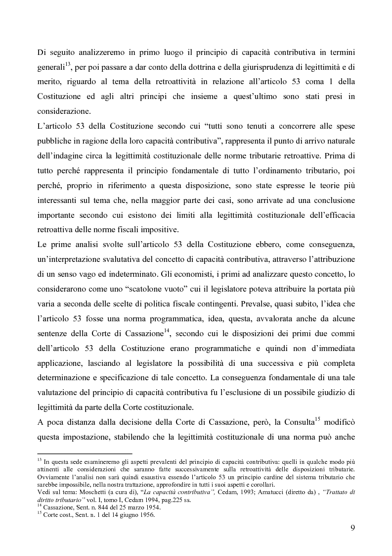 Anteprima della tesi: Il redditometro: questioni inerenti all'applicazione retroattiva, Pagina 7