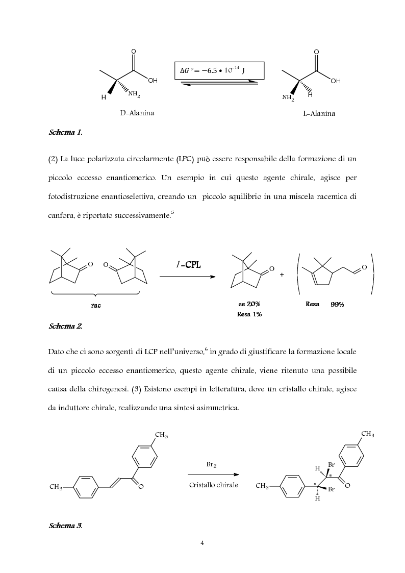 Anteprima della tesi: Studio computazionale del meccanismo della reazione di Soai, Pagina 4