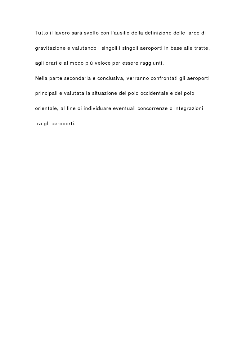 Anteprima della tesi: Il sistema aeroportuale siciliano, Pagina 2