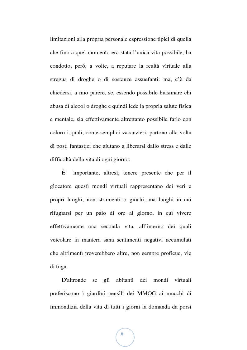 Anteprima della tesi: Viaggio attraverso i confini della realtà: i mondi virtuali, Pagina 5