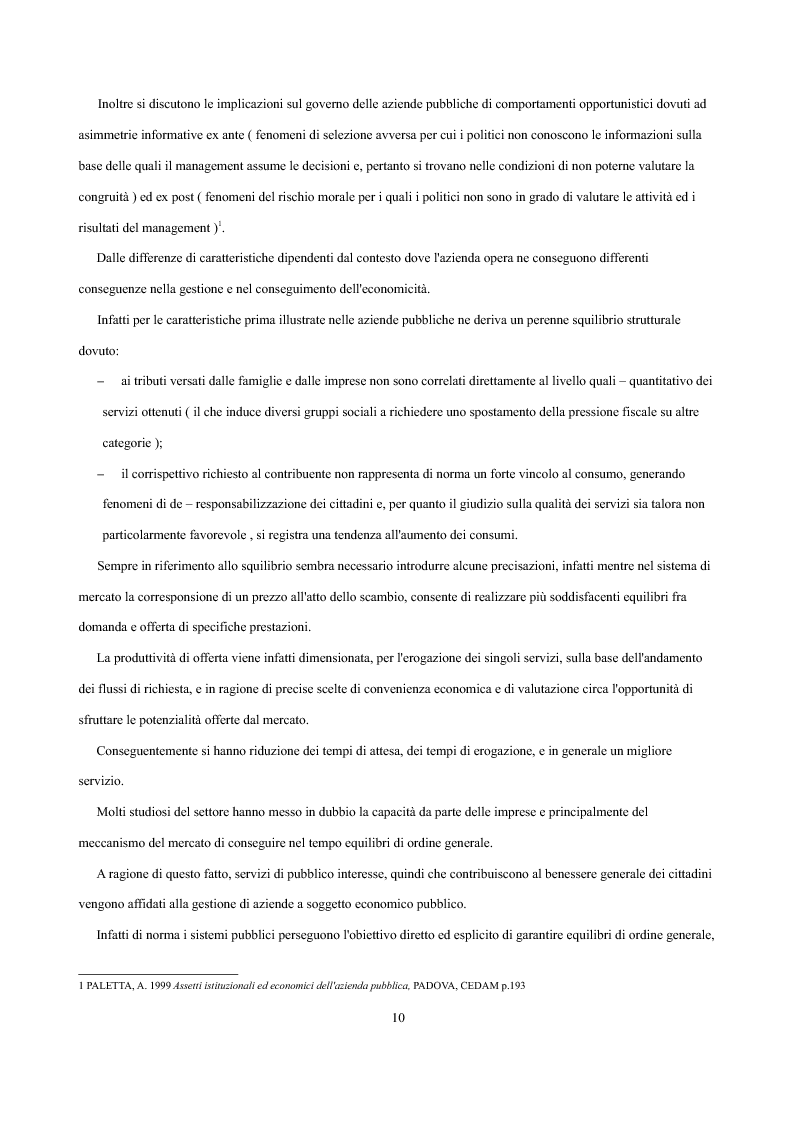 Anteprima della tesi: Analisi economica delle scelte di esternalizzazione dei servizi di trasporto pubblico locale, Pagina 4
