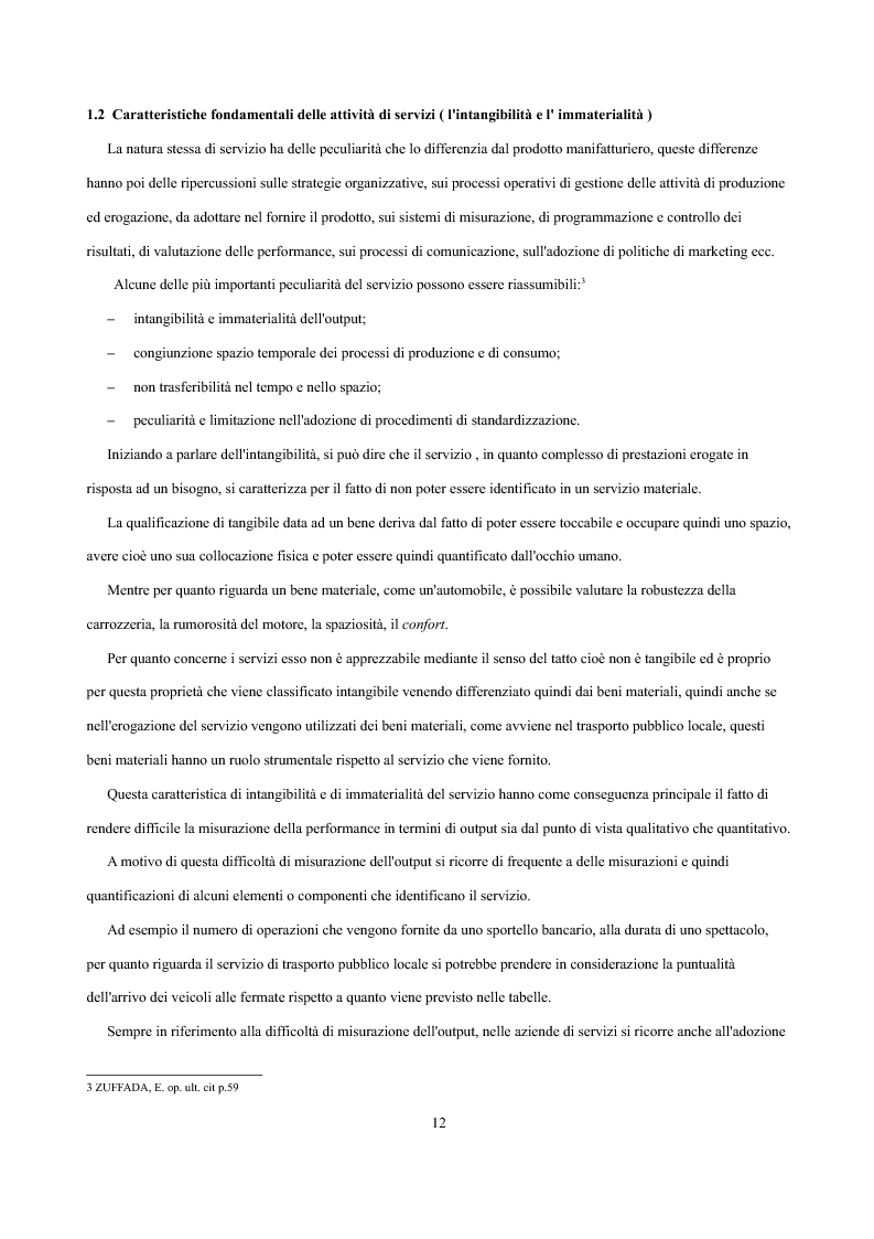 Anteprima della tesi: Analisi economica delle scelte di esternalizzazione dei servizi di trasporto pubblico locale, Pagina 6