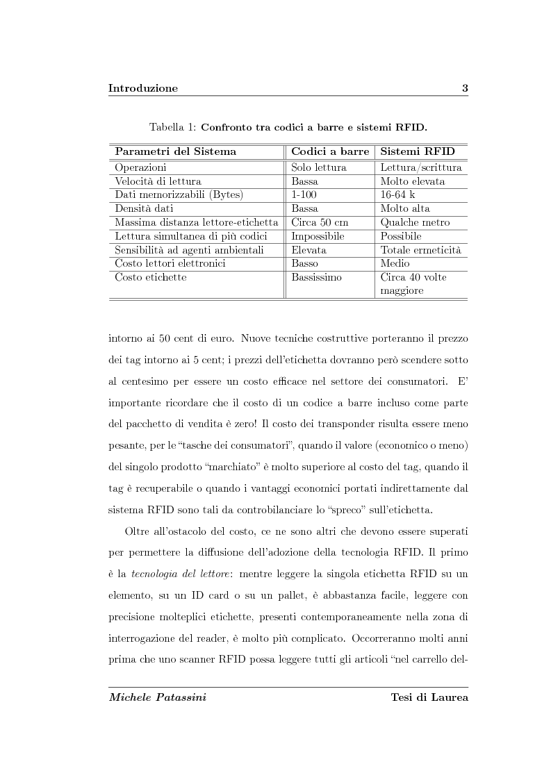Anteprima della tesi: Studio di un'antenna a dipolo per applicazioni RFID a 2.45 GHz: indagine numerica, Pagina 3