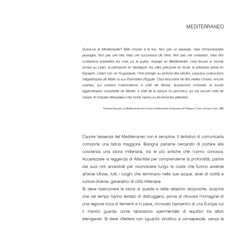 Anteprima della tesi: Mediterraneo contemporaneo, Pagina 3