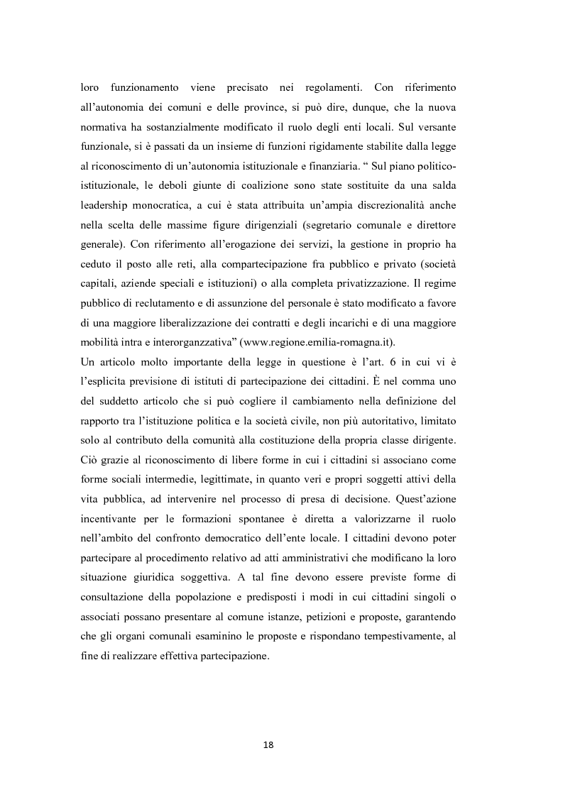 Anteprima della tesi: L'amministrazione che ascolta. Analisi della customer satisfaction degli utenti dell'Urp del comune di Torre del greco, Pagina 15