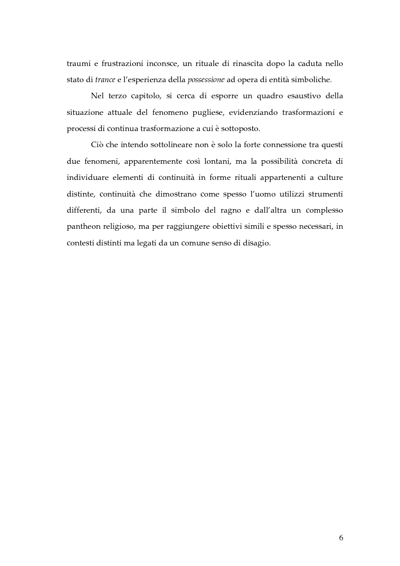 Anteprima della tesi: Dal rito della taranta al vudu haitiano: analisi di alcuni paralleli etnografici nell’opera di de Martino, Pagina 3