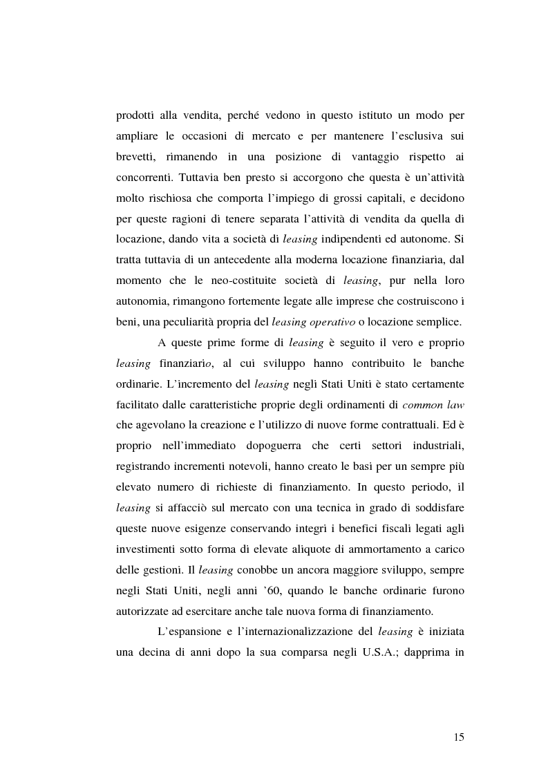 Anteprima della tesi: I servizi bancari atipici di finanziamento per le imprese, Pagina 10