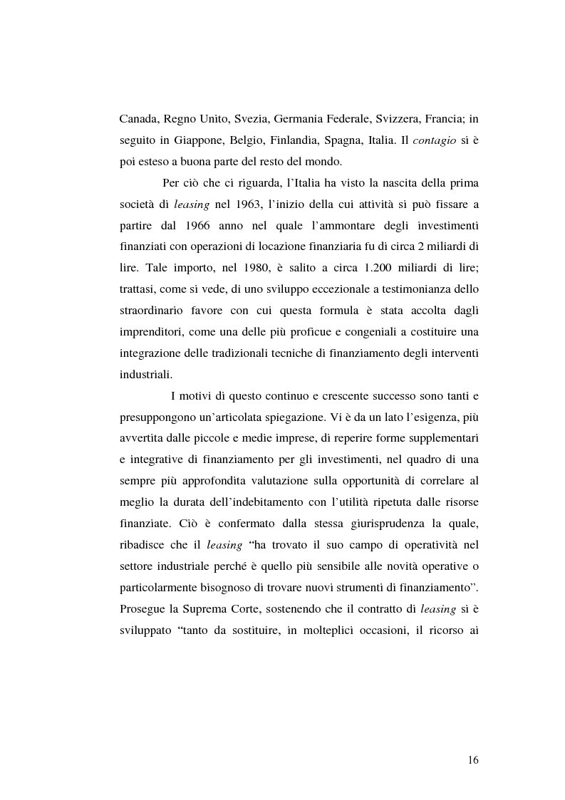 Anteprima della tesi: I servizi bancari atipici di finanziamento per le imprese, Pagina 11