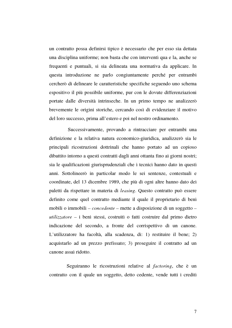 Anteprima della tesi: I servizi bancari atipici di finanziamento per le imprese, Pagina 2