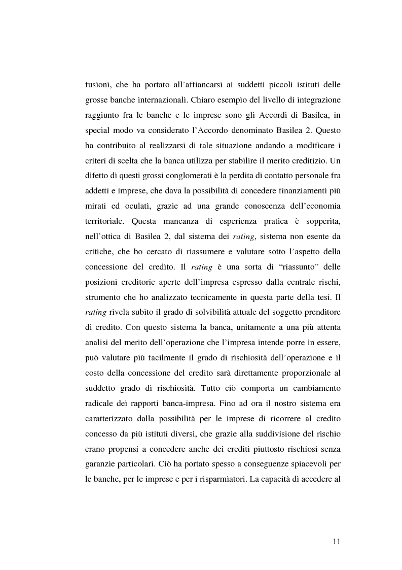 Anteprima della tesi: I servizi bancari atipici di finanziamento per le imprese, Pagina 6