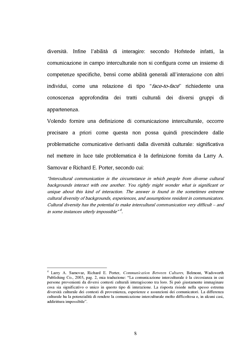 Anteprima della tesi: La comunicazione interculturale nella pubblicità internazionale: il caso Saatchi & Saatchi e il caso Grey Advertising, Pagina 8