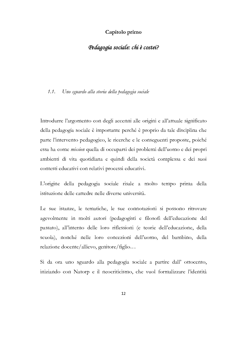 Anteprima della tesi: La formazione delle famiglie affidatarie come nuovo progetto pedagogico di accoglienza, Pagina 8