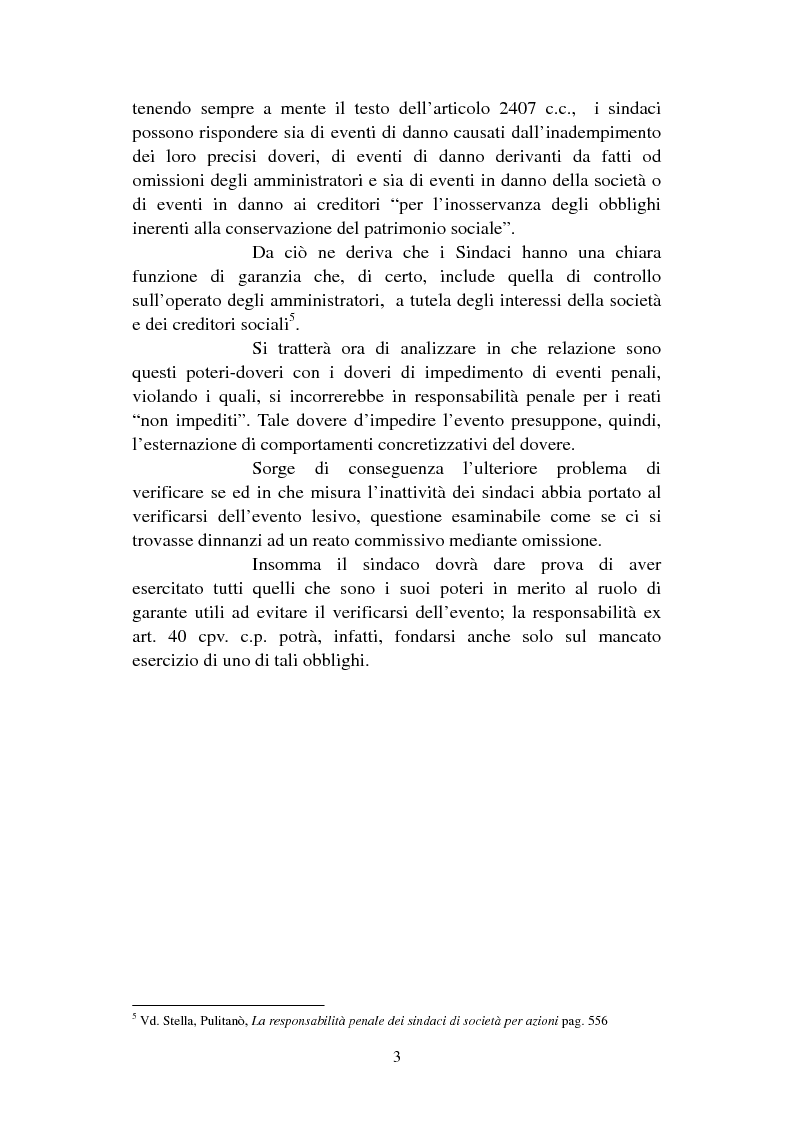 Anteprima della tesi: I criteri di imputazione soggettiva nel diritto penale fallimentare, Pagina 3
