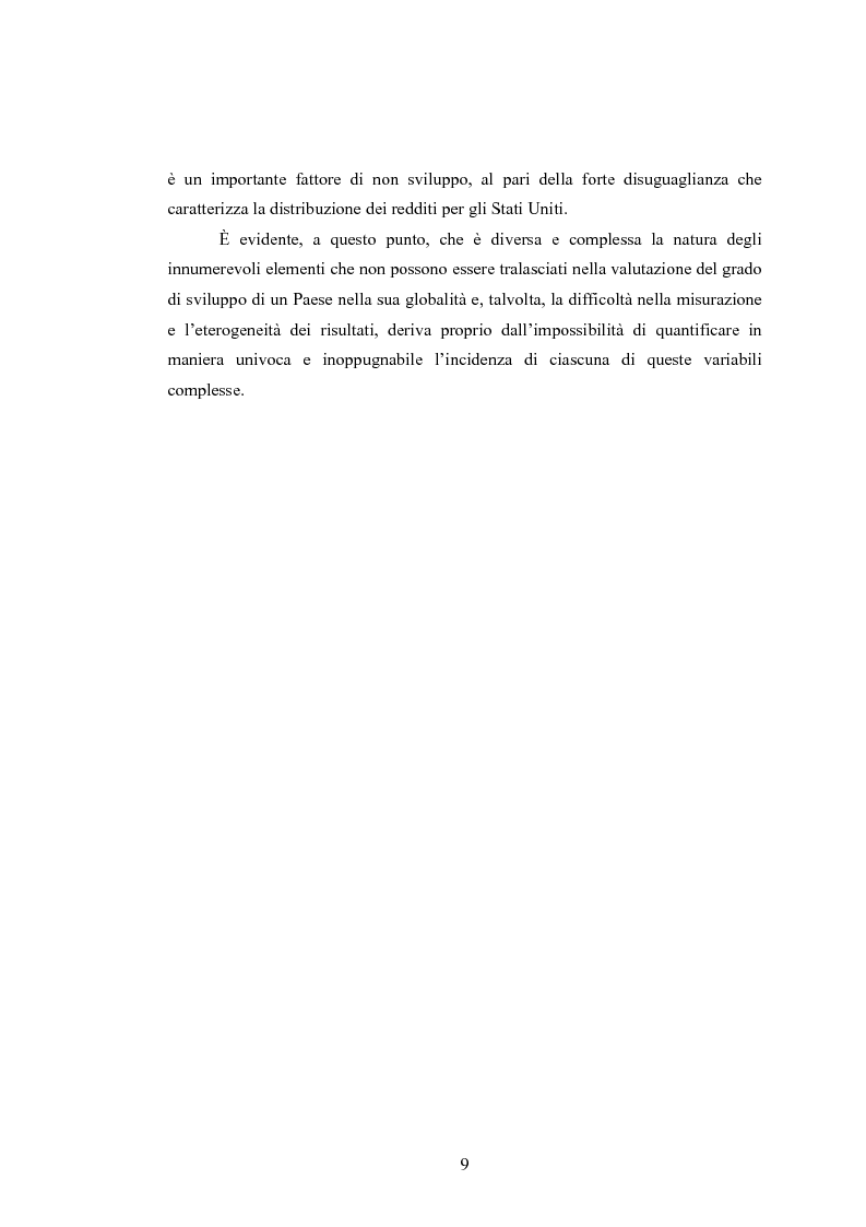 Anteprima della tesi: Analisi dei criteri di misurazione dello sviluppo come libertà, Pagina 5