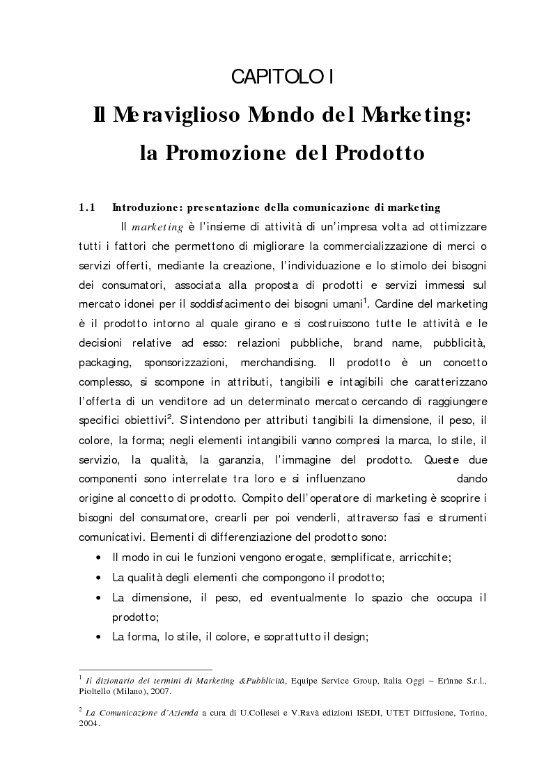 Anteprima della tesi: Sport Merchandising: il caso JuveCaserta, Pagina 7