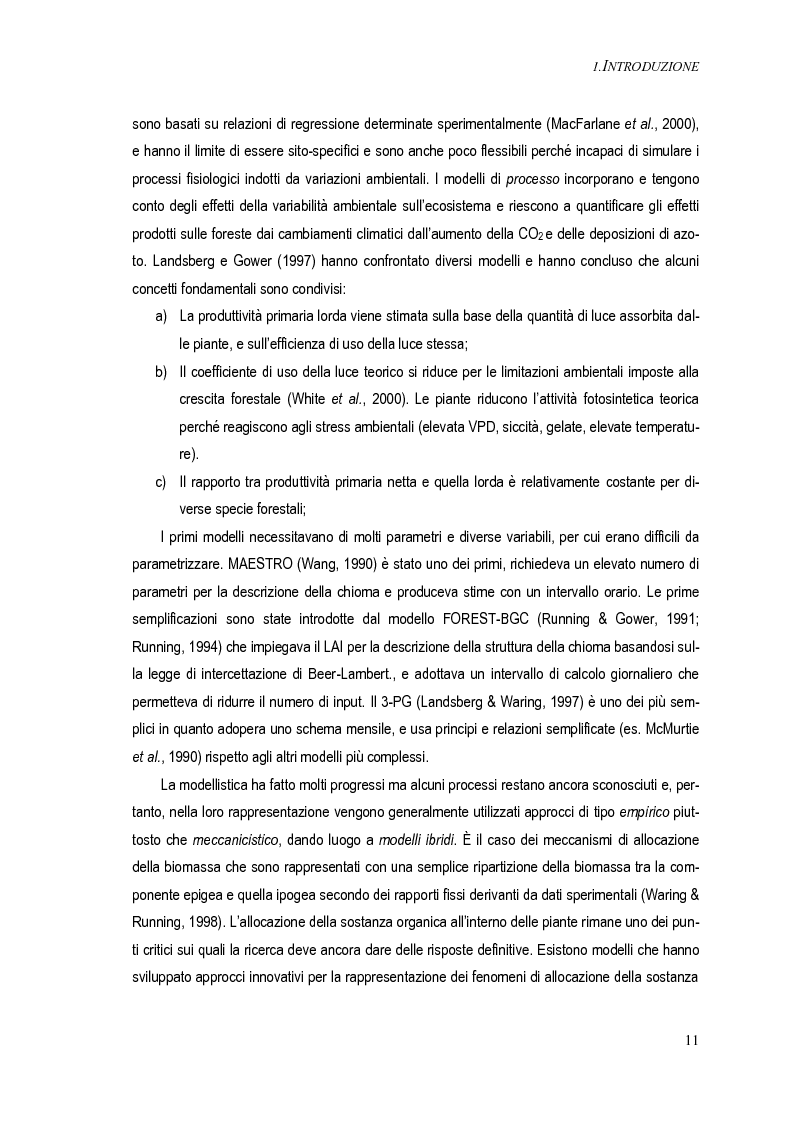 Anteprima della tesi: Metodi per una stima del bilancio del carbonio delle foreste a scala operativa: il caso della Basilicata, Pagina 7
