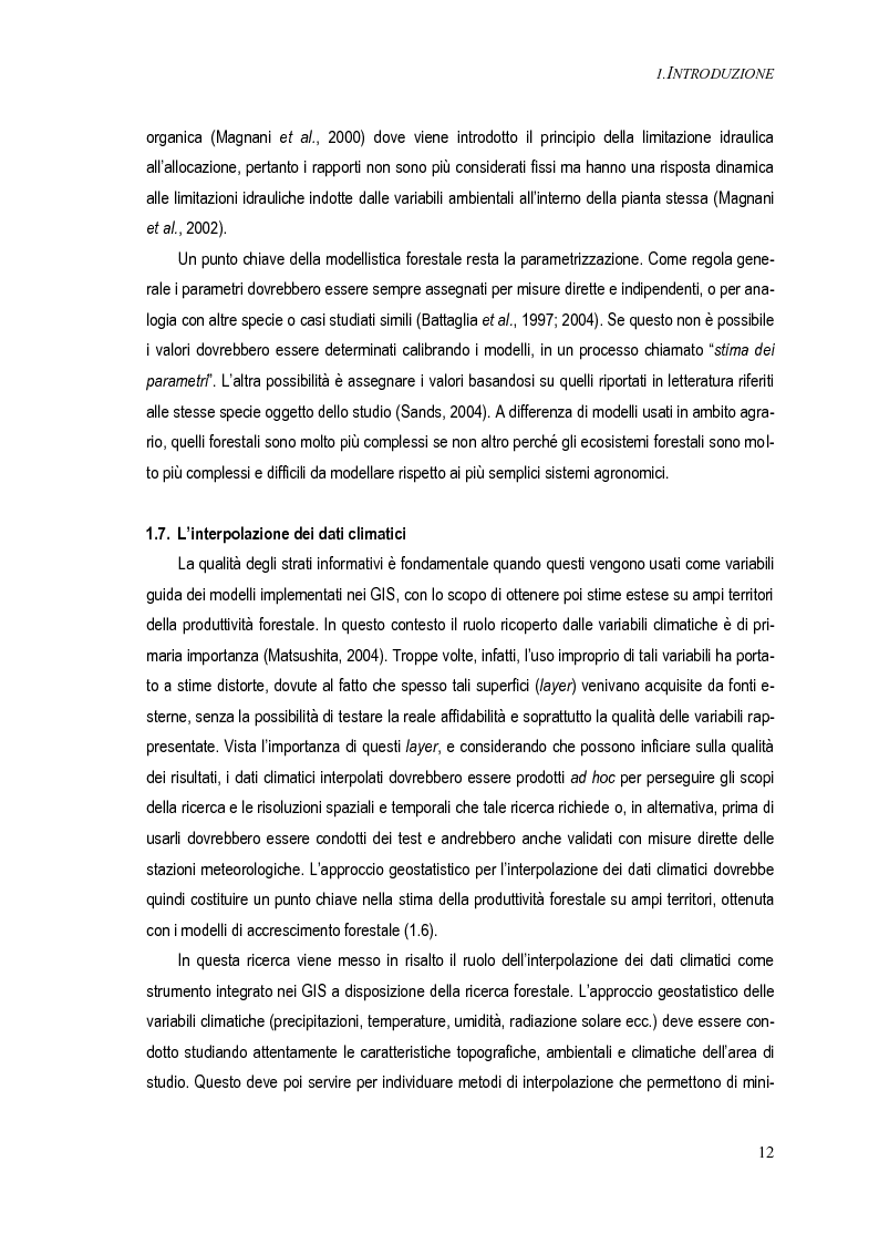 Anteprima della tesi: Metodi per una stima del bilancio del carbonio delle foreste a scala operativa: il caso della Basilicata, Pagina 8