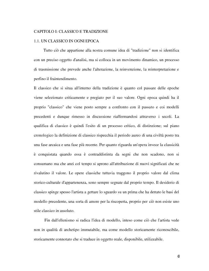 Anteprima della tesi: La pubblicità come il futuro del classico, Pagina 5