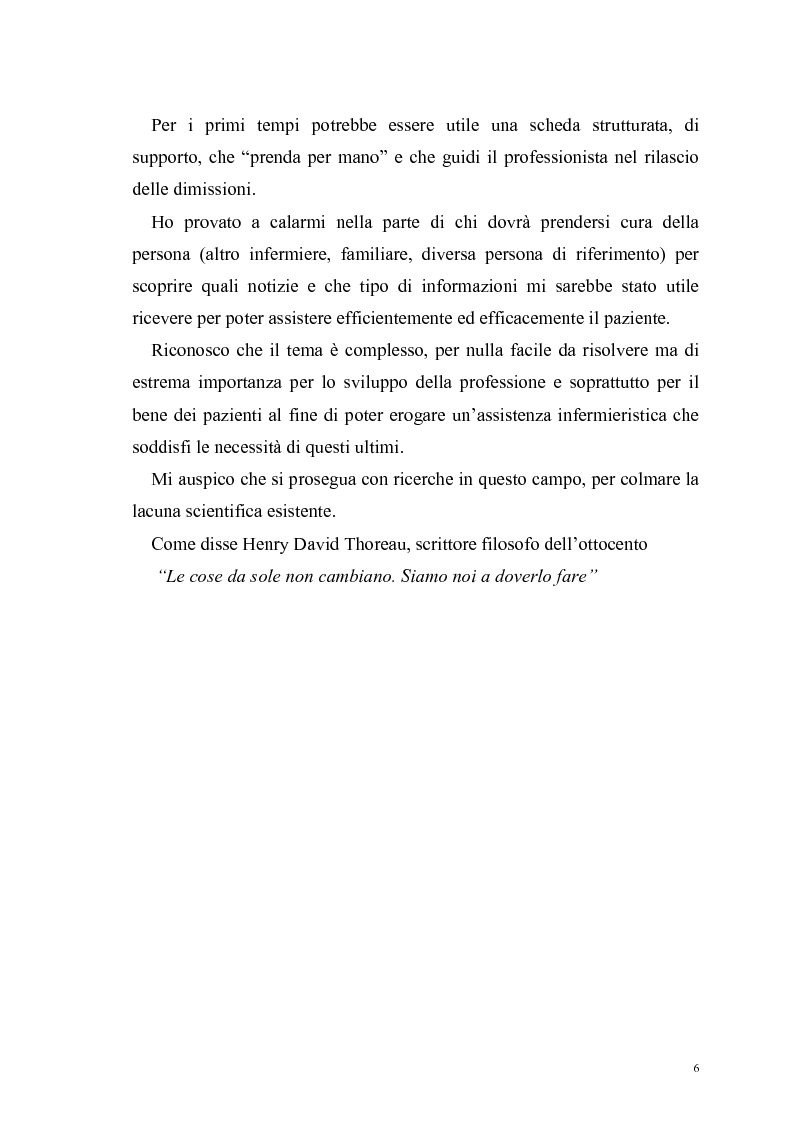 Anteprima della tesi: Ruolo dell'infermiere nella dimissione ospedaliera: un'analisi della letteratura, Pagina 3