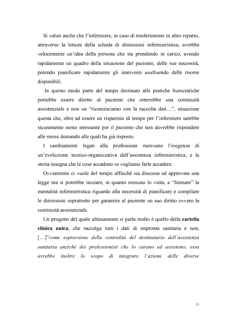 Anteprima della tesi: Ruolo dell'infermiere nella dimissione ospedaliera: un'analisi della letteratura, Pagina 8