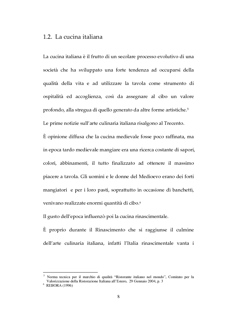 Anteprima della tesi: Percezione, target e strategie della ristorazione italiana a Pechino, Pagina 8