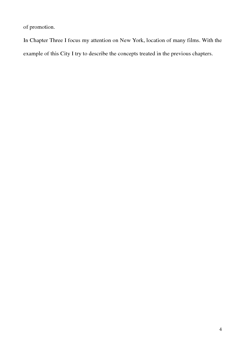 Anteprima della tesi: Life Can Imitate Art: an Approach to Movie Induced Tourism, Pagina 2