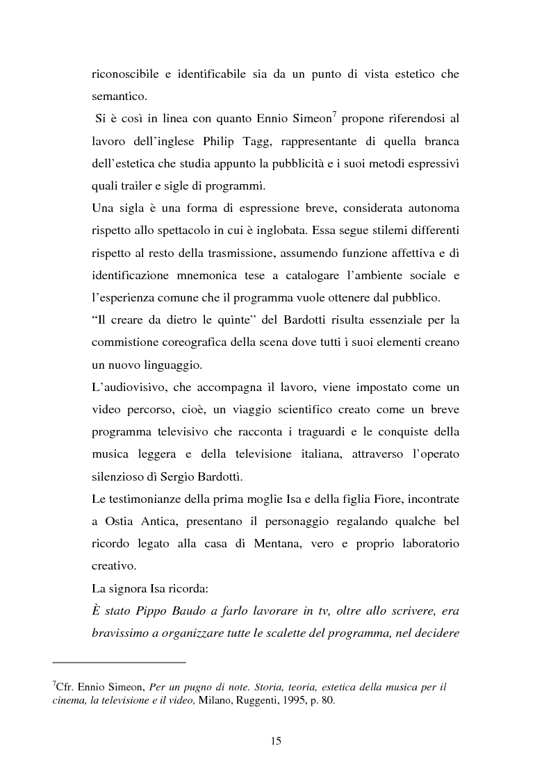 Anteprima della tesi: Sergio Bardotti: una poliedrica esperienza artistica a servizio dello spettacolo, Pagina 11