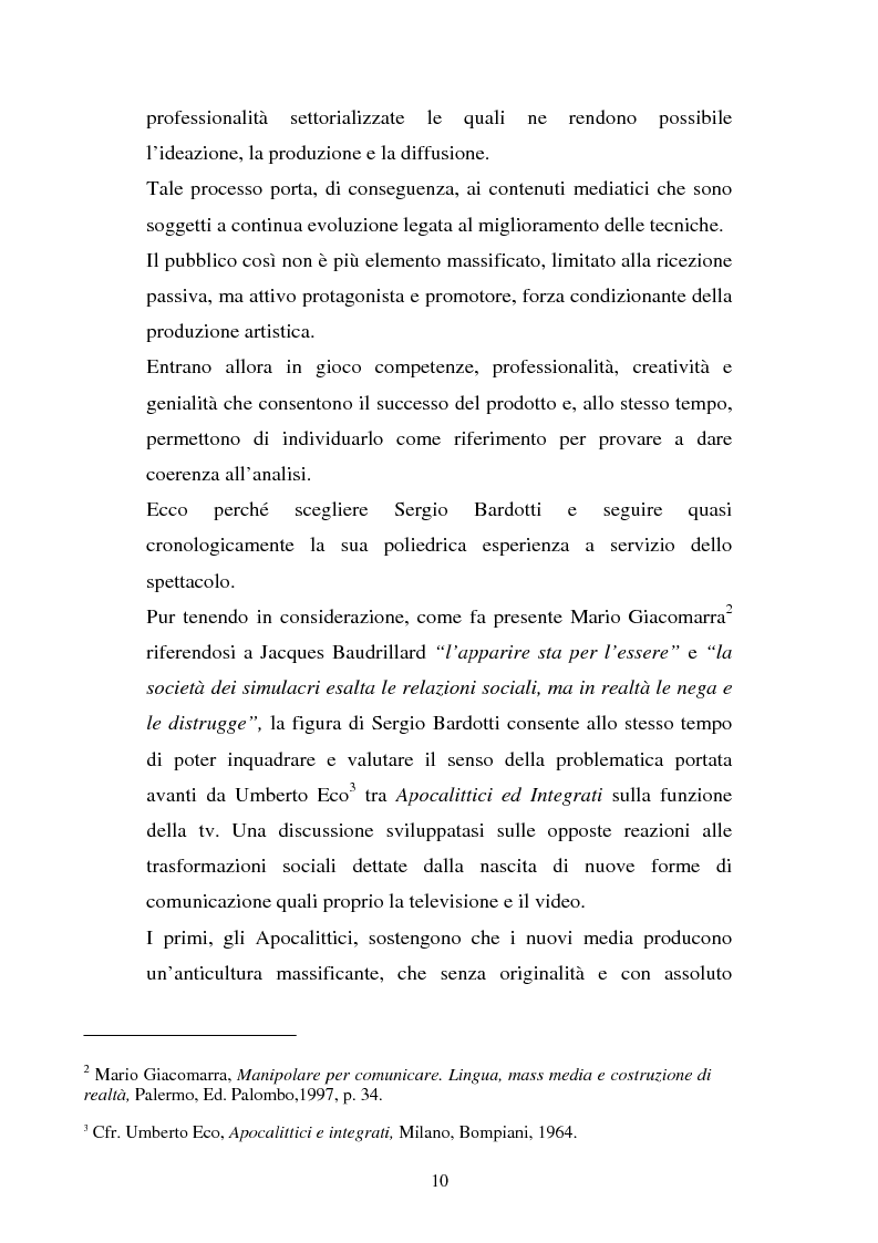 Anteprima della tesi: Sergio Bardotti: una poliedrica esperienza artistica a servizio dello spettacolo, Pagina 6